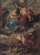 The Meeting of Marie de'Medici and Henry IV at Lyons (mk01) Peter Paul Rubens